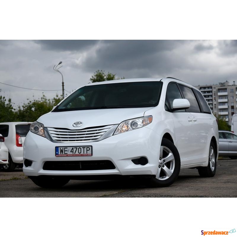 Toyota SIENNA 2015 prod. 3.5+LPG 266KM*LE*8-o... - Samochody osobowe - Warszawa