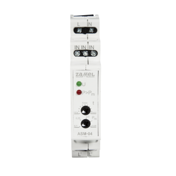 Automat schodowy Zamel Exta EXT10000253 ASM-04 z funkcją ogranicznika mocy 230V AC biały