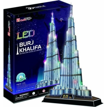 Puzzle CubicFun 3D LED Burj Khalifa 20508 136 el.