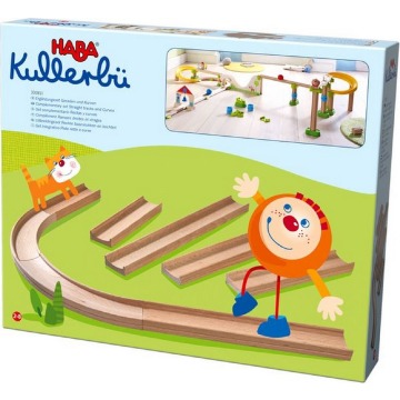Zabawka edukacyjna HABA Kullerbü Proste odcinki i zakręty Zestaw uzupełniający 300851