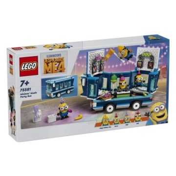 Klocki konstrukcyjne LEGO Minions 75581 Imprezowy autobus minionków