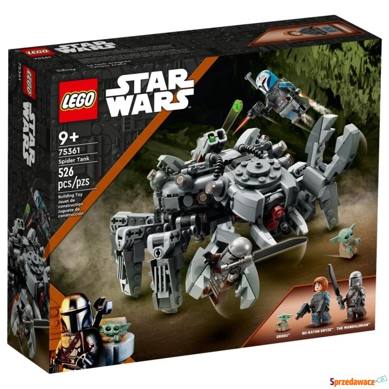 Klocki konstrukcyjne LEGO Star Wars 75361 Pajęczy... - Klocki - Olsztyn