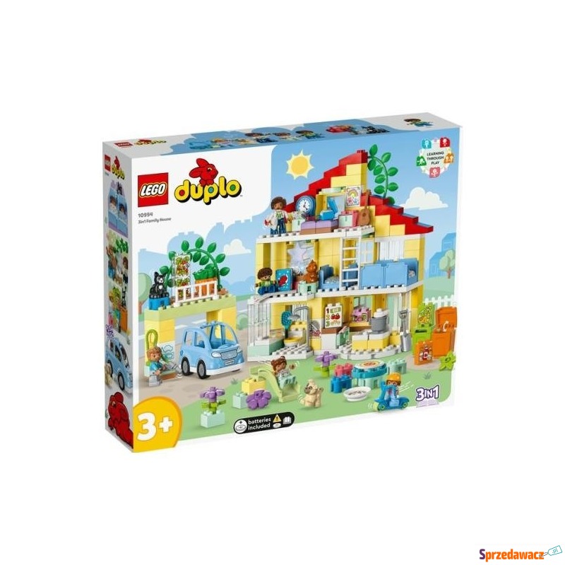 Klocki konstrukcyjne LEGO DUPLO Town 10994 Dom... - Klocki - Gdańsk