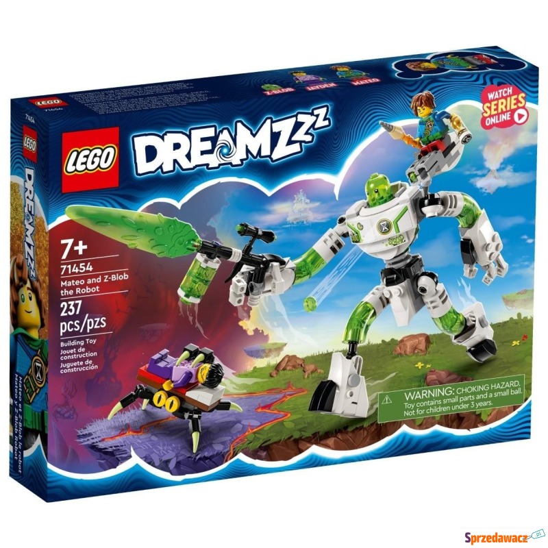 Klocki konstrukcyjne LEGO DREAMZzz 71454 Mateo... - Klocki - Gliwice