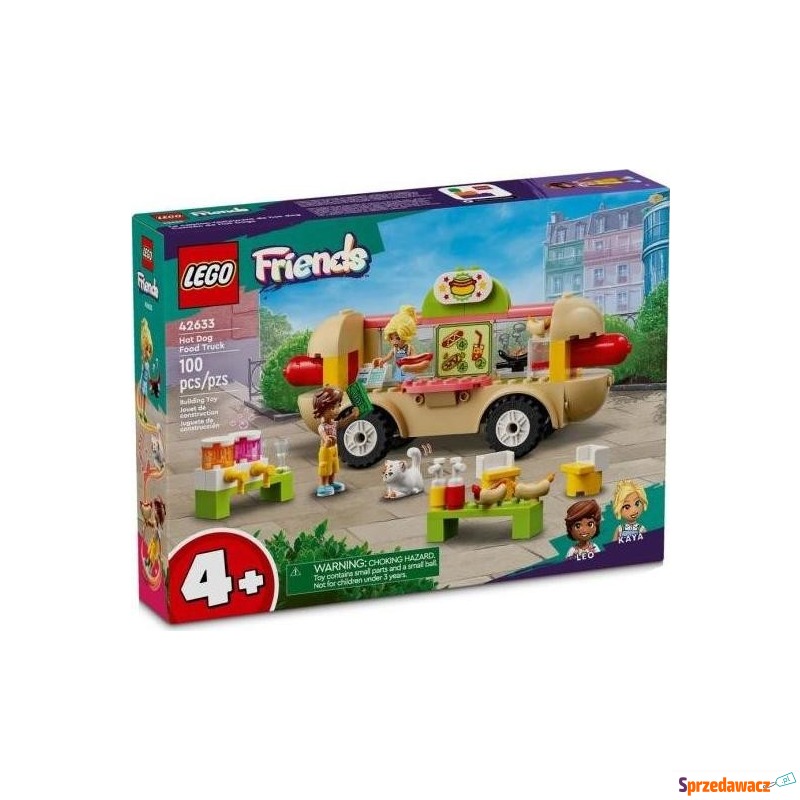 Klocki konstrukcyjne LEGO Friends 42633 Food Truck... - Klocki - Gliwice