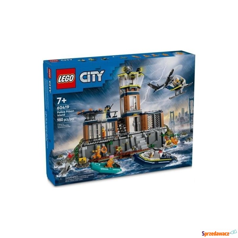 Klocki konstrukcyjne LEGO City 60419 Policja Z... - Klocki - Żyrardów
