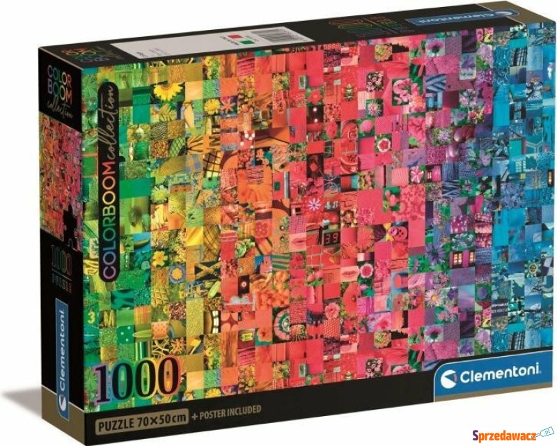 Puzzle Clementoni Colorboom Collection Collage... - Puzzle - Tarnowskie Góry