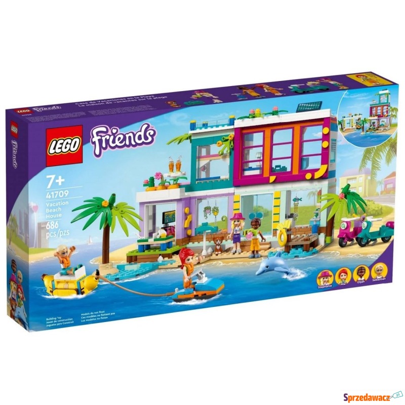 Klocki konstrukcyjne LEGO Friends 41709 Wakacyjny... - Klocki - Opole