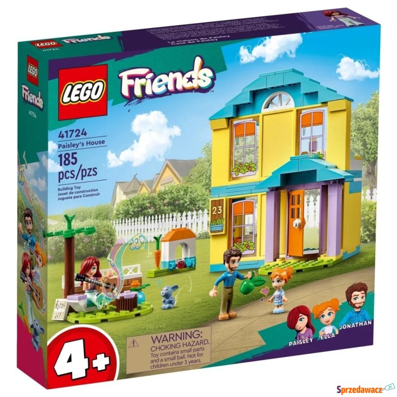 Klocki konstrukcyjne LEGO Friends 41724 Dom Paisley - Klocki - Legnica