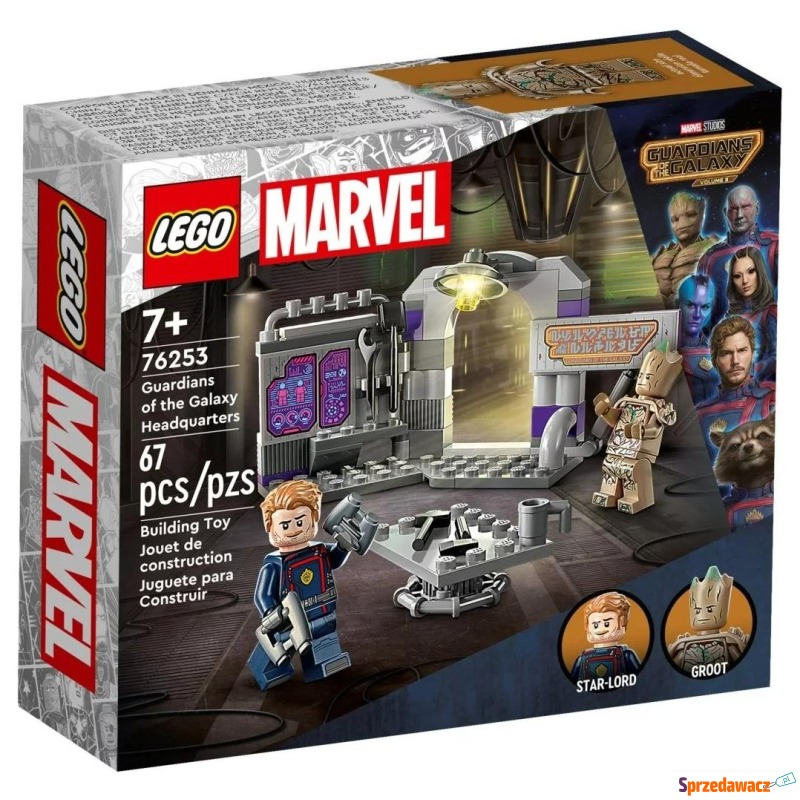 Klocki konstrukcyjne LEGO 76253 Marvel Kwatera... - Klocki - Tychy