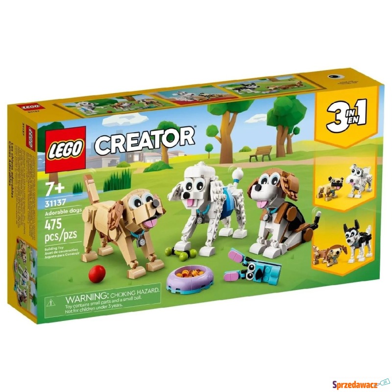 Klocki konstrukcyjne LEGO Creator 3w1 31137 Urocze... - Klocki - Dąbrowa Górnicza