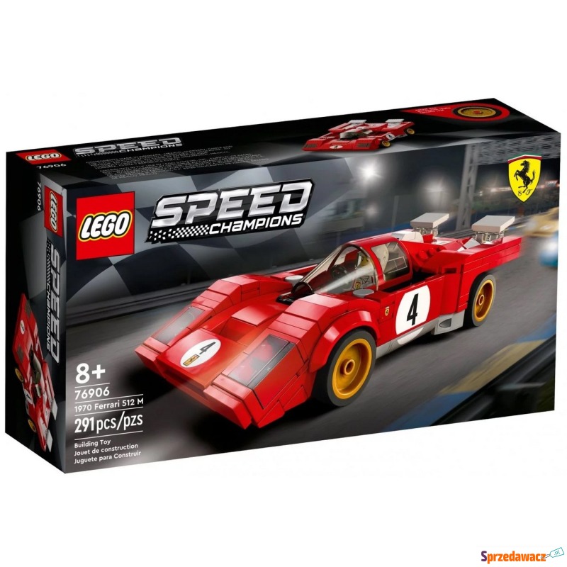 Klocki konstrukcyjne LEGO Speed Champions 76906... - Klocki - Gliwice