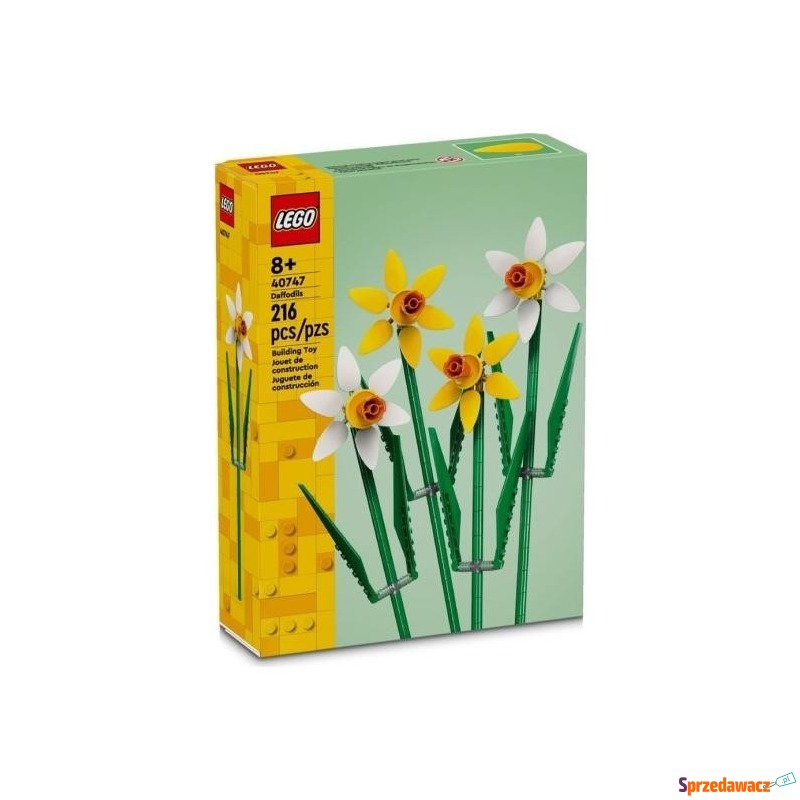 Klocki konstrukcyjne LEGO 40747 Żonkile - Klocki - Warszawa