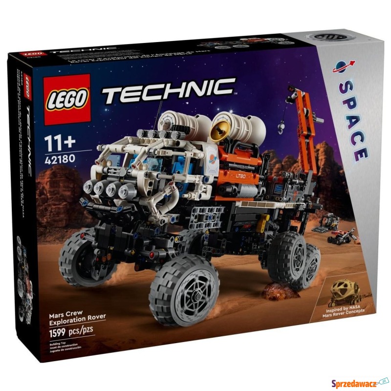 Klocki konstrukcyjne LEGO Technic 42180 Marsj... - Klocki - Płock