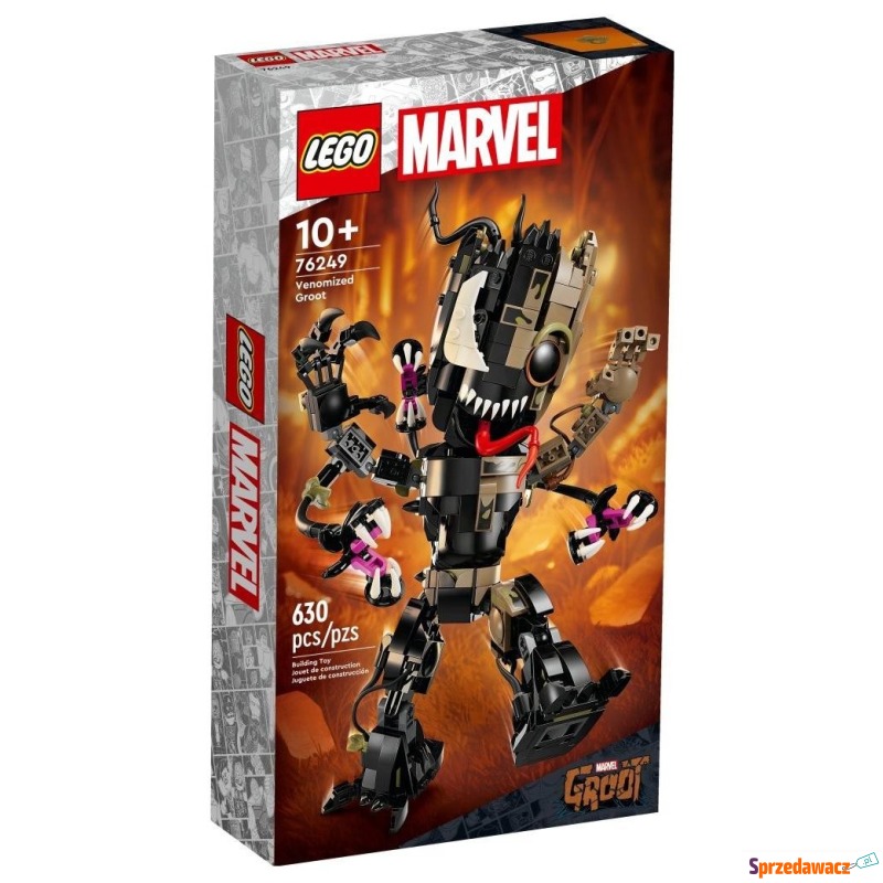 Klocki konstrukcyjne LEGO Marvel 76249 Groot jako... - Klocki - Bielsko-Biała