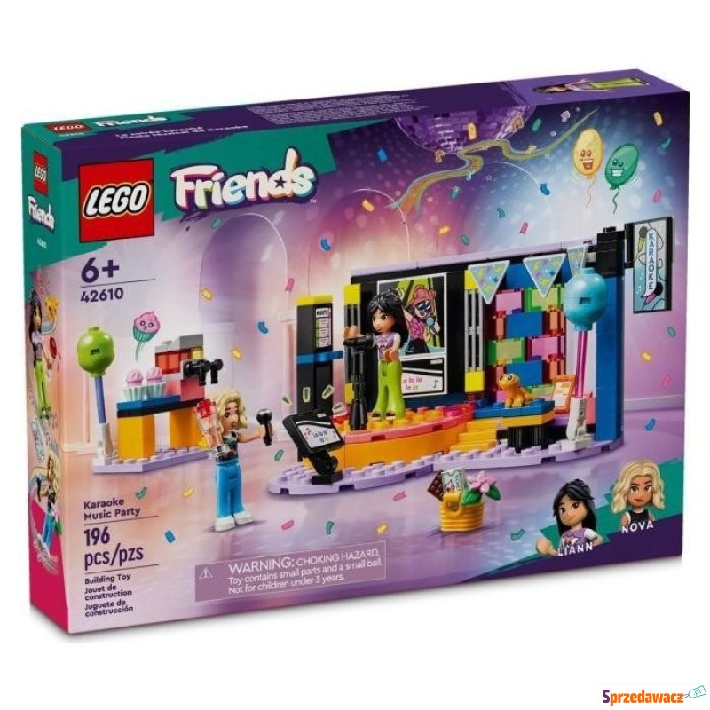 Klocki konstrukcyjne LEGO Friends 42610 Impreza... - Klocki - Gliwice