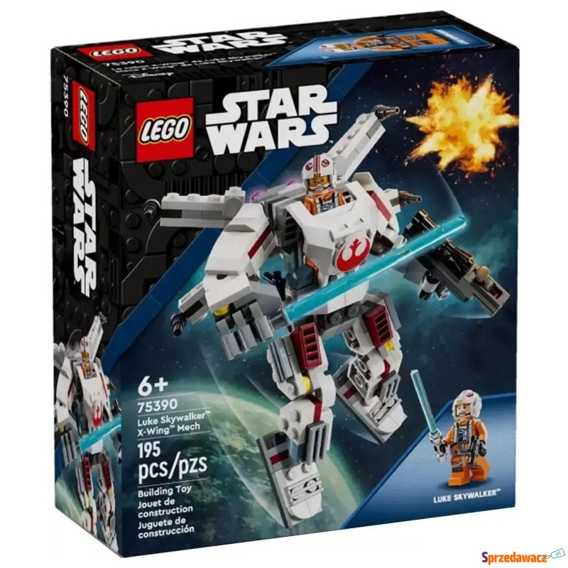 Klocki konstrukcyjne LEGO Star Wars 75390 Mech... - Klocki - Włocławek