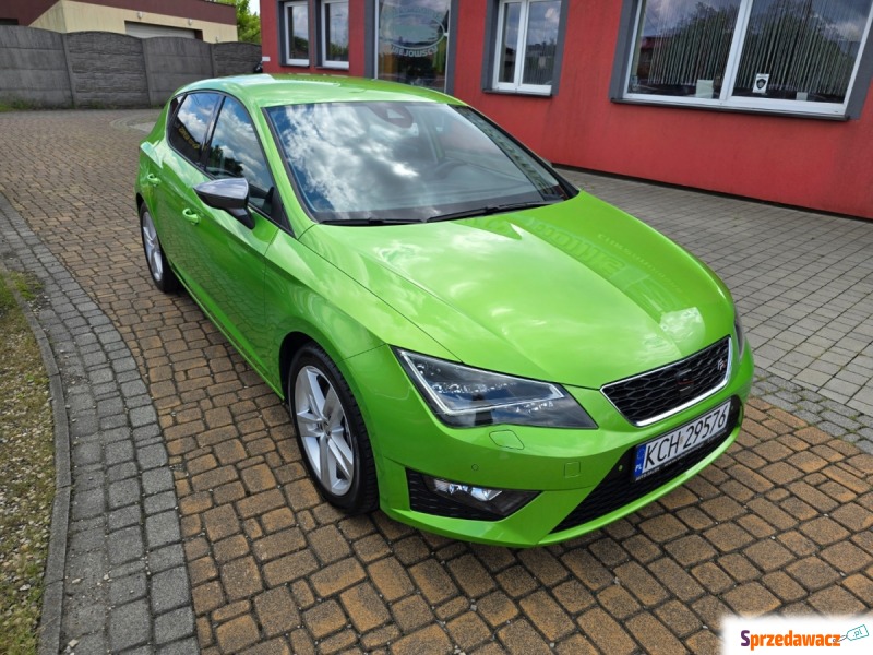 Seat Leon 2015,  1.4 benzyna - Na sprzedaż za 49 800 zł - Libiąż