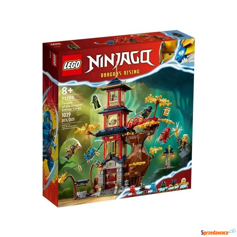 Klocki konstrukcyjne LEGO Ninjago 71795 Świąt... - Klocki - Płock