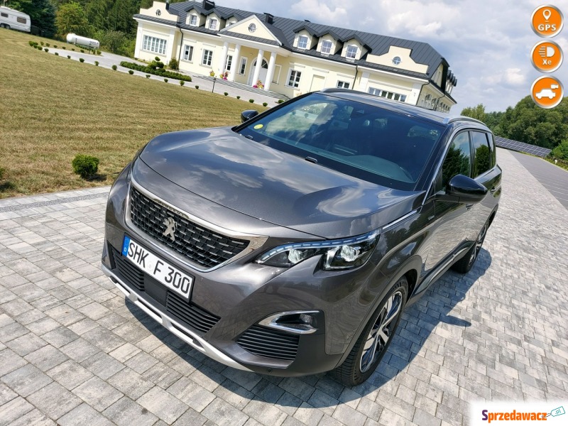 Peugeot 5008 - 2.0 hdi gt 7 foteli kamera navi... - Samochody osobowe - Drelów