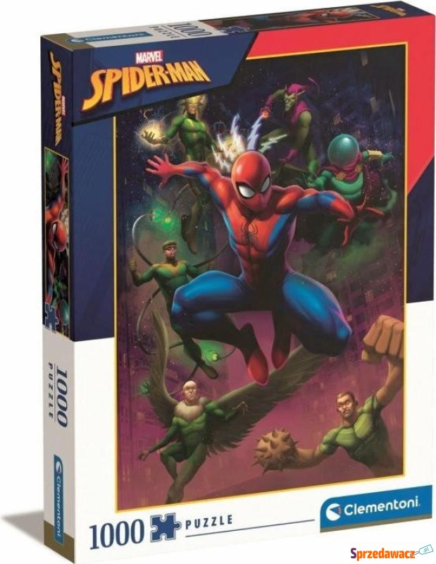 Puzzle Clementoni Marvel Spider-Man 1000 el. 39742 - Puzzle - Szczecinek