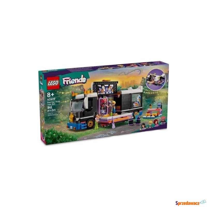 Klocki konstrukcyjne LEGO Friends 42619 Autobus... - Klocki - Olsztyn