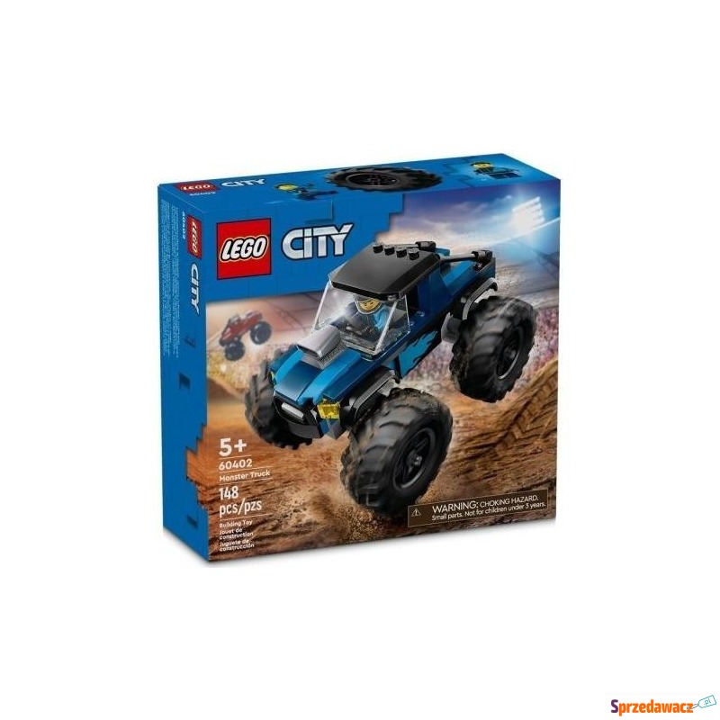 Klocki konstrukcyjne LEGO City 60402 Niebieski... - Klocki - Płock