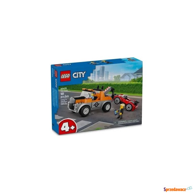 Klocki konstrukcyjne LEGO City 60435 Samochód... - Klocki - Szczecinek