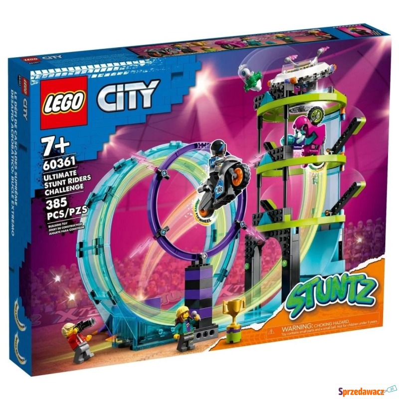 Klocki konstrukcyjne LEGO City 60361 Ekstremalne... - Klocki - Legionowo