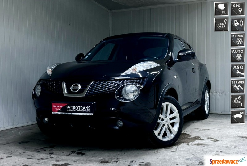 Nissan Juke  SUV 2012,  1.7 benzyna - Na sprzedaż za 32 900 zł - Mrągowo