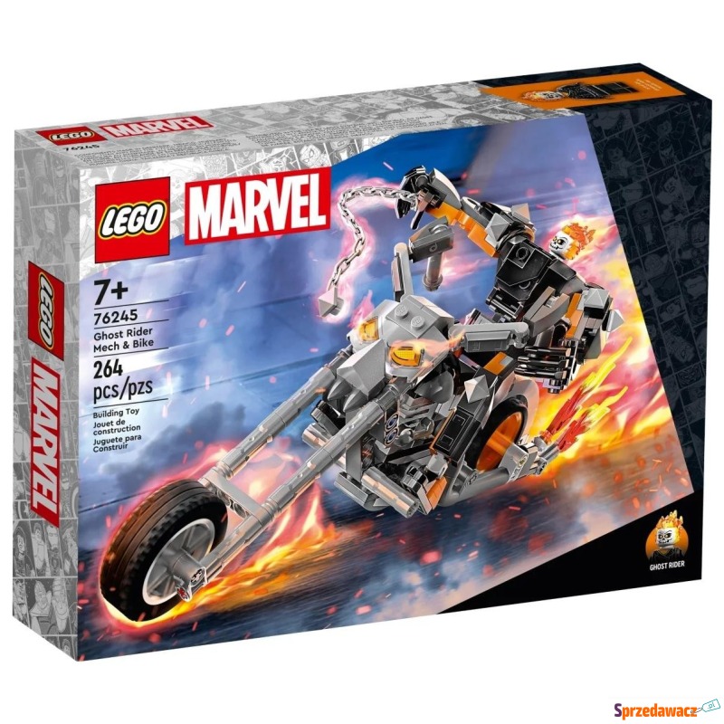 Klocki konstrukcyjne LEGO Marvel 76245 Upiorny... - Klocki - Inowrocław