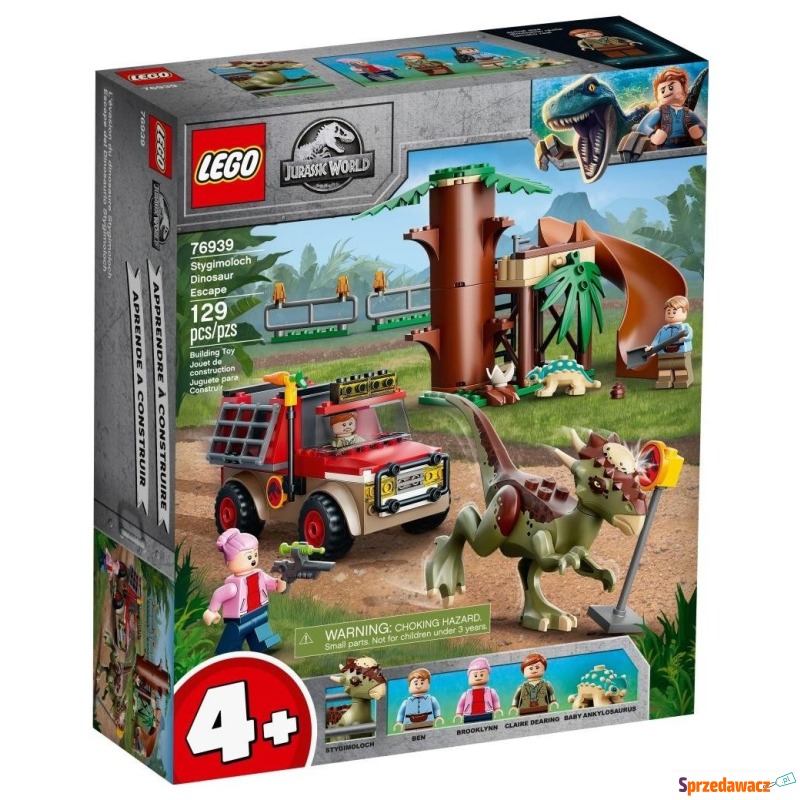 Klocki konstrukcyjne LEGO Jurassic World 76939... - Klocki - Szczecin