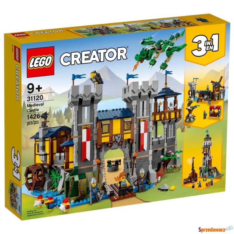 Klocki konstrukcyjne LEGO Creator 3w1 31120 Ś... - Klocki - Olsztyn