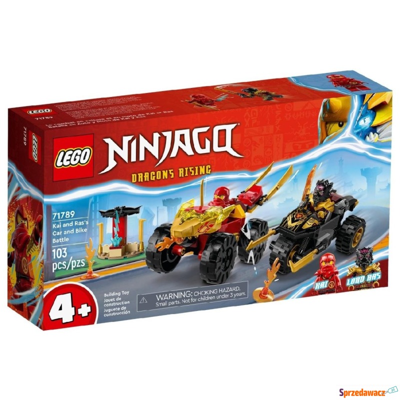 Klocki konstrukcyjne LEGO Ninjago 71789 Bitwa... - Klocki - Rzeszów