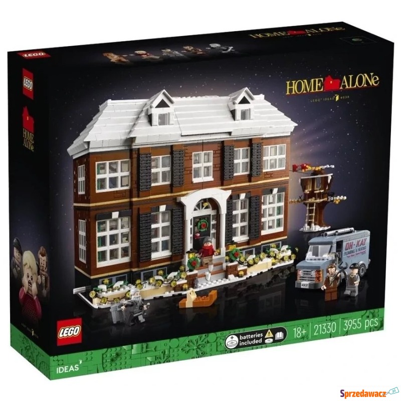 Klocki konstrukcyjne LEGO Ideas 21330 Sam w domu - Klocki - Warszawa