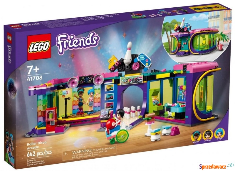 Klocki konstrukcyjne LEGO Friends 41708 Automat... - Klocki - Koszalin