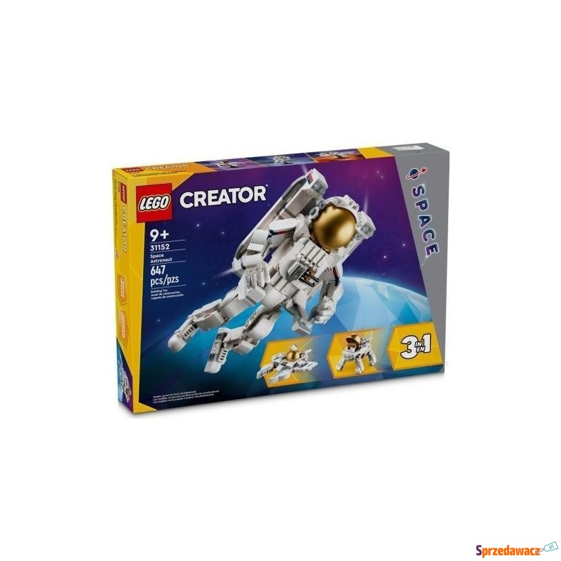 Klocki konstrukcyjne LEGO Creator 31152 Astronauta - Klocki - Rybnik