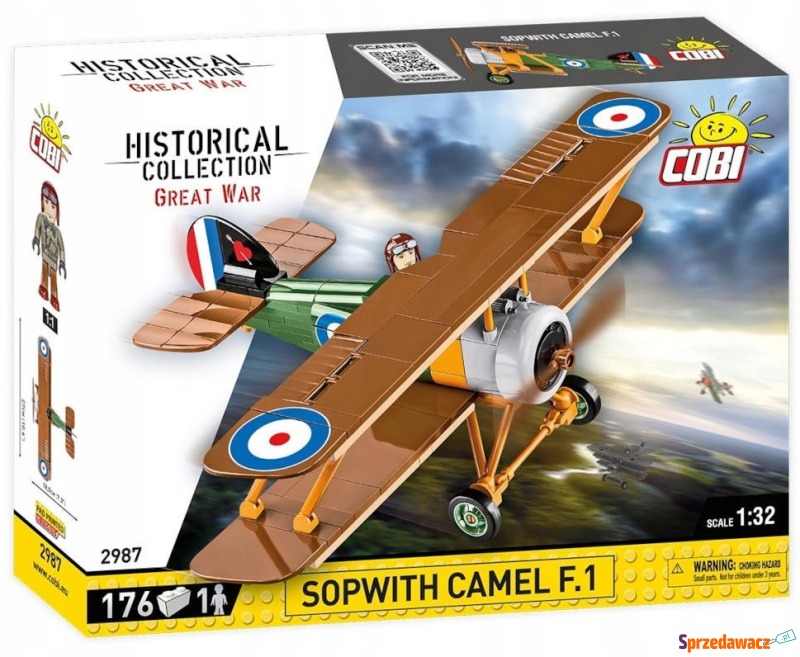 Klocki konstrukcyjne Cobi HC GW 2987 Sopwith Camel... - Klocki - Przemyśl