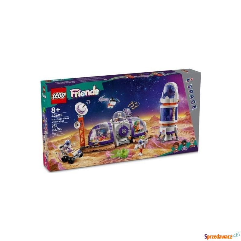 Klocki konstrukcyjne LEGO Friends 42605 Stacja... - Klocki - Szczecinek