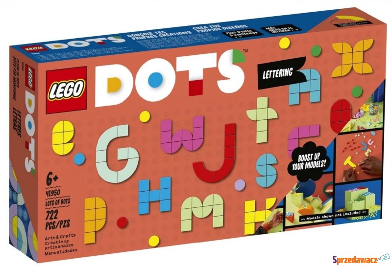 Klocki konstrukcyjne LEGO Dots 41950 Rozmaitości... - Klocki - Chełm