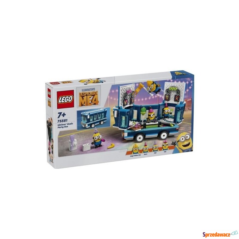 Klocki konstrukcyjne LEGO Minions 75581 Imprezowy... - Klocki - Piekary Śląskie