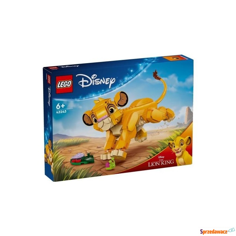 Klocki konstrukcyjne LEGO Disney 43243 Król Lew... - Klocki - Tczew