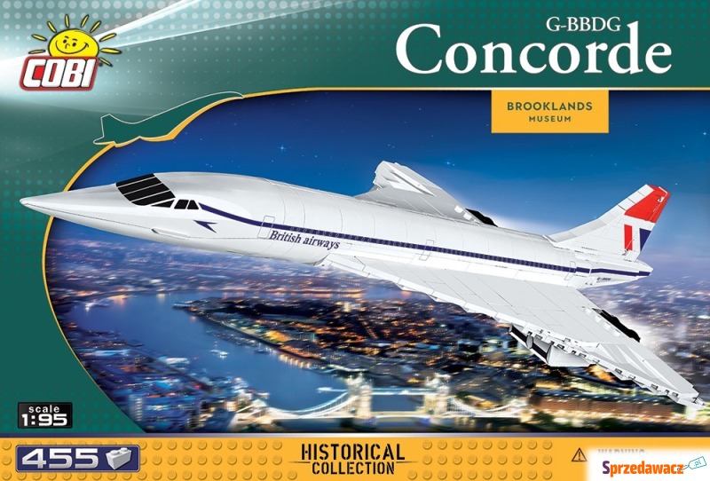 Klocki konstrukcyjne Cobi HC 1917 Concorde G-BBDG... - Klocki - Katowice