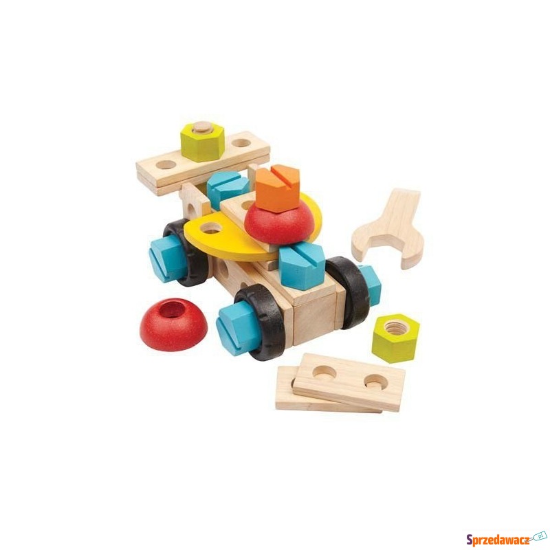 Plan Toys Zestaw konstrukcyjny 40 części 5539 - Pozostałe zabawki - Konin