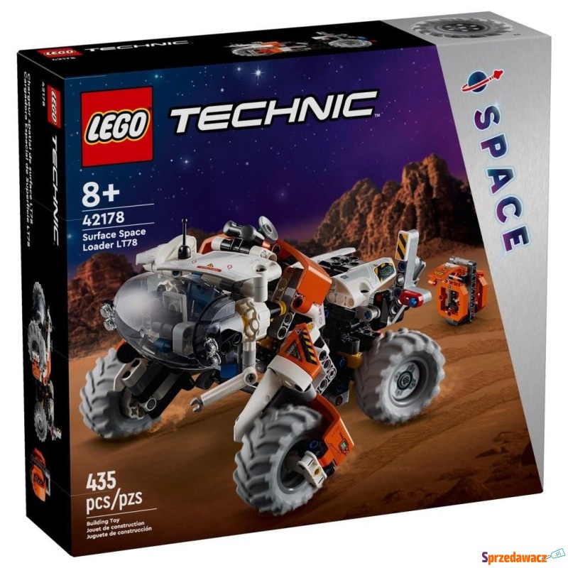 Klocki konstrukcyjne LEGO Technic 42178 Kosmiczna... - Klocki - Pruszków