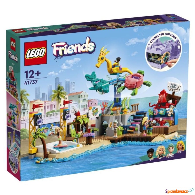 Klocki konstrukcyjne LEGO Friends 41737 Plażowy... - Klocki - Szczecinek