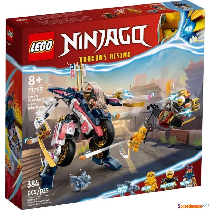 Klocki konstrukcyjne LEGO Ninjago 71792 Mech Sory... - Klocki - Gdynia