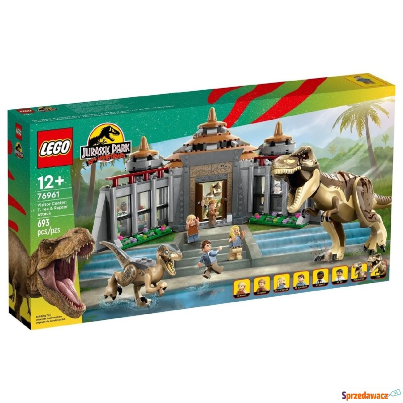 Klocki konstrukcyjne LEGO Jurassic World 76961... - Klocki - Elbląg