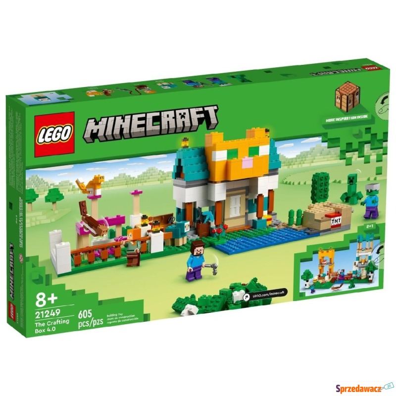 Klocki konstrukcyjne LEGO Minecraft 21249 Kre... - Klocki - Kalisz