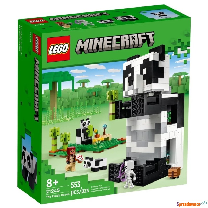 Klocki konstrukcyjne LEGO Minecraft 21245 Rezerwat... - Klocki - Zielona Góra